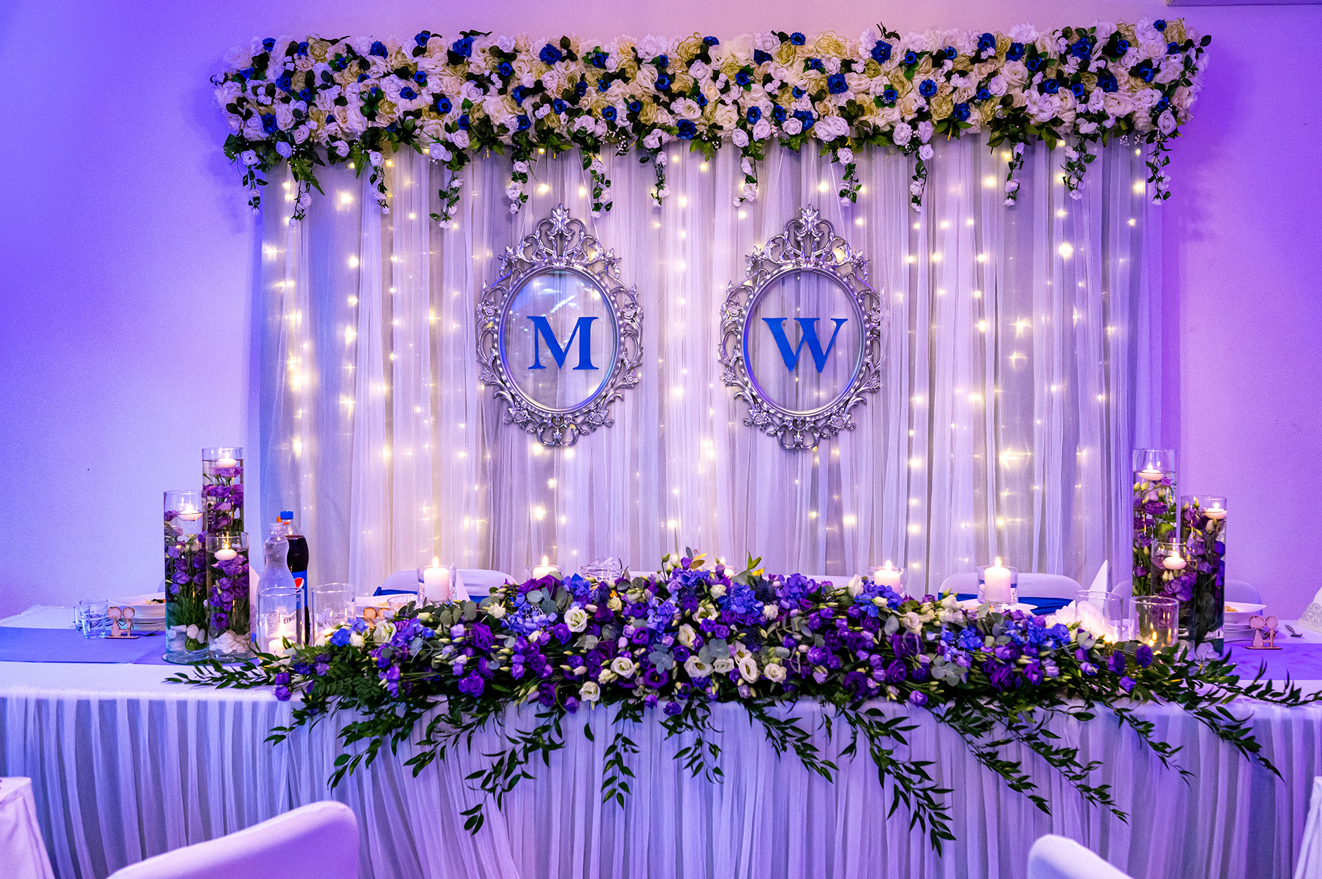 dekoracja sali weselnej zdjęcia ślubne przygotowania